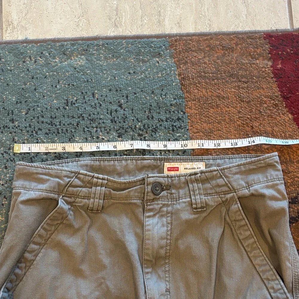 Wrangler Relaxed Fit 30x30 Gray/green utility grungecore Cargo Pants